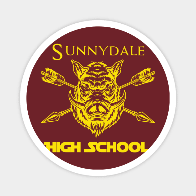 Sunnydale High Class of 1999 BTVS School Magnet by OH Lucky